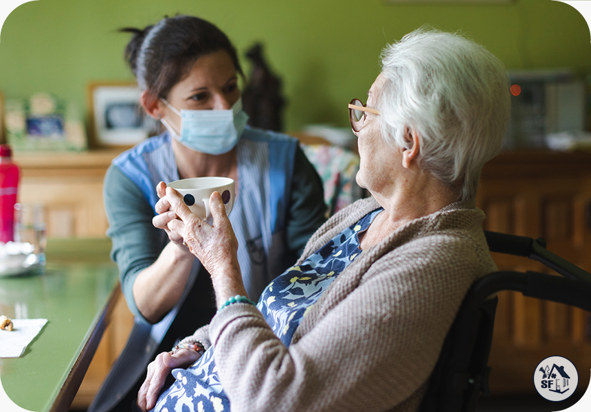 Aide familiale accompagnement bénéficiaire Charleroi